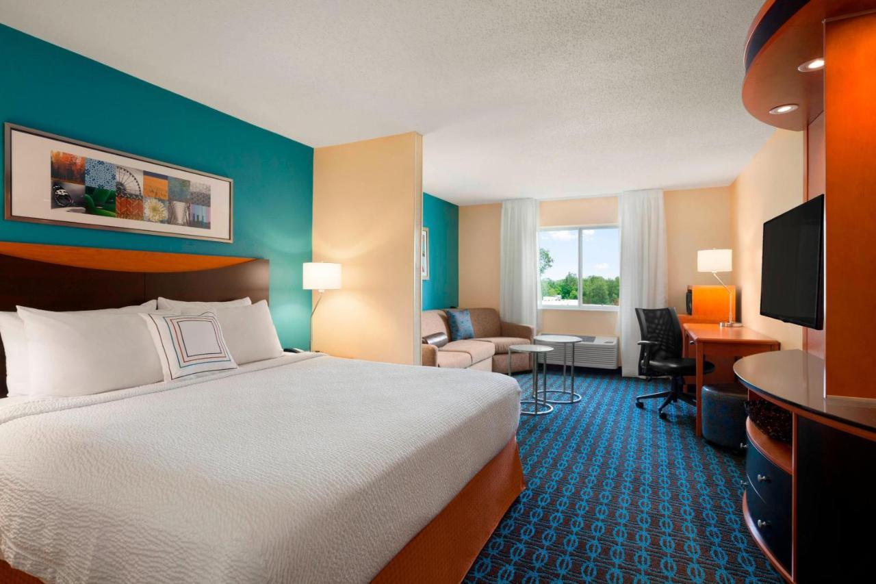 Fairfield Inn & Suites Lansing West Delta Center Township Eksteriør billede